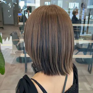 ショート カラー 🌞レイヤー×カラー 前川那津美🌞のヘアスタイル