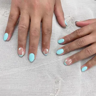 ミディアム ネイル 💎ビューティサロン 湘南　RIRAN💎のネイルデザイン