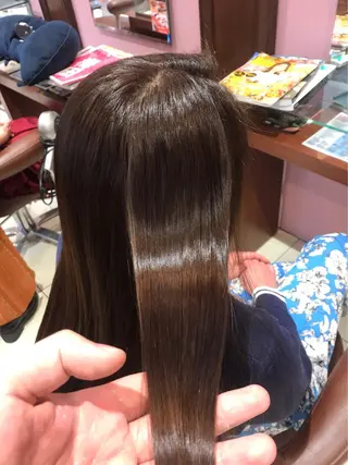 ロング カラー 大阪長居🌱野見山 卓也のヘアスタイル