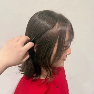 ミディアム カラー sakura/ 透明感カラー🫧のヘアスタイル