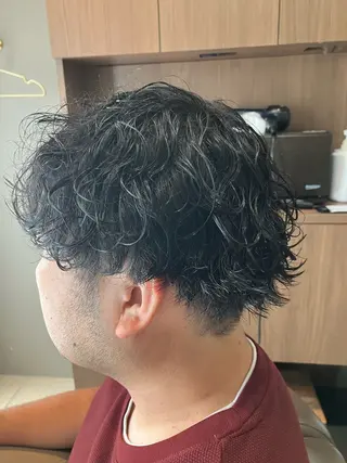 ショート パーマ メンズ Men's Salon GRAN 矢巾店所属・佐々木 真吾のヘアスタイル