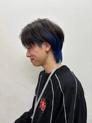カラー メンズ ワタナベ イオリ🧚 La Penseeのヘアスタイル