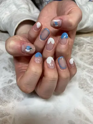 ミディアム ネイル ネイルサロン ステラのネイルデザイン