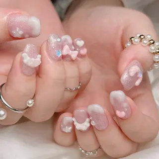 ネイル junna のぞいてねのネイルデザイン