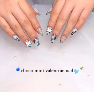 ネイル private nail saron所属・清板 愛夢のネイルデザイン