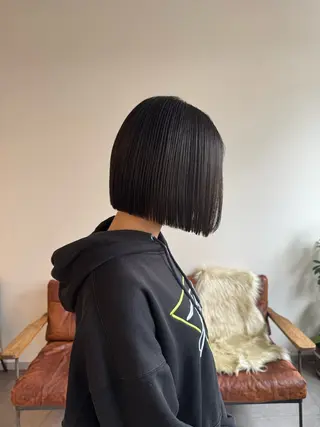 ミディアム 🌈ボブ/縮毛矯正/ 梅田美容室🌈もあのヘアスタイル