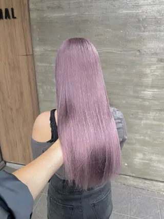 ロング カラー ハイトーンカラ ー/小川のヘアスタイル