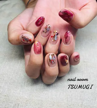 ネイル nailroom TSUMUGI所属・nailroom TSUMUGIのネイルデザイン
