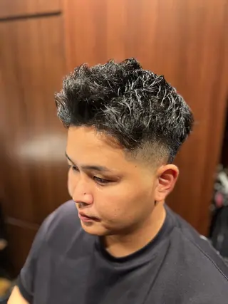 ショート メンズ ヒロ銀座ヘアーサロン六本木店所属・宮崎 陽樹のヘアスタイル