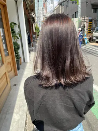 ミディアム カラー 中目黒🌼 🌼ハナのヘアスタイル