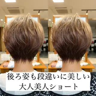 ショート ショート/縮毛矯正 /大宮/惇平のヘアスタイル