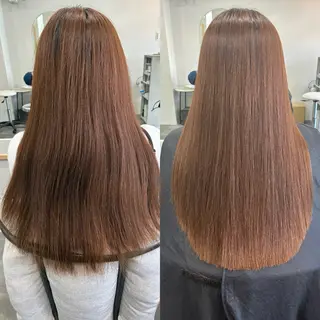 ロング 【coco.】hair所属・カジカワサキ/髪質 改善/クロスパーマのヘアスタイル