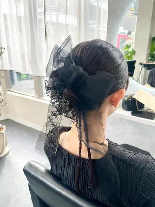 ヘアアレンジ CORE blanc所属・COREblanc ゆきの／表参道 原宿のヘアスタイル