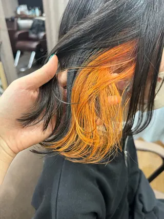 ミディアム カラー TELA HAIR幕張本郷店所属・TELA幕張本郷店 Namikaのヘアスタイル