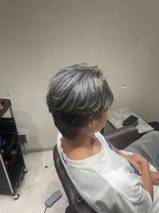 カラー メンズ メンズバレイヤージュ /町田木村悠月のヘアスタイル