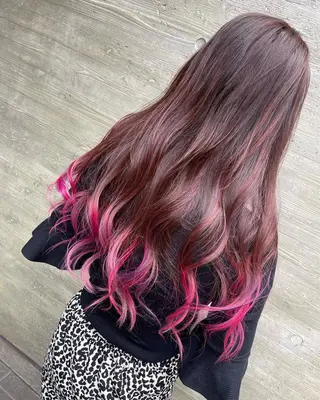 ロング カラー オージュアソムリエ DAIKI⭐️のヘアスタイル