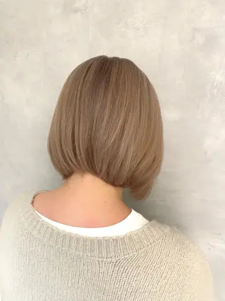 ショート カラー 美髪カラー✨本間 貴広のヘアスタイル