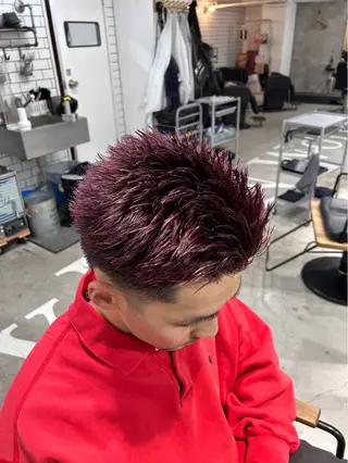 カラー 吉田 彩人のヘアスタイル