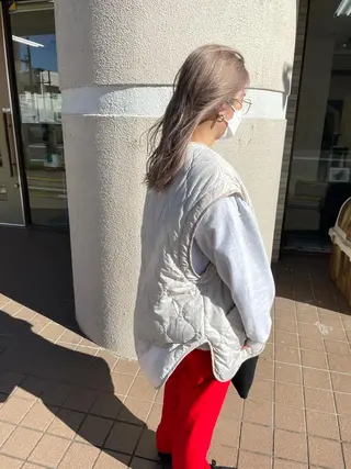 セミロング カラー職人/上川原 雄飛のヘアスタイル