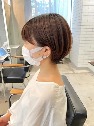 ショート LiLi吉祥寺所属・【まとまるショート ボブカット】今井隆太のヘアスタイル