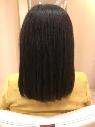 セミロング 斎藤 彩香のヘアスタイル