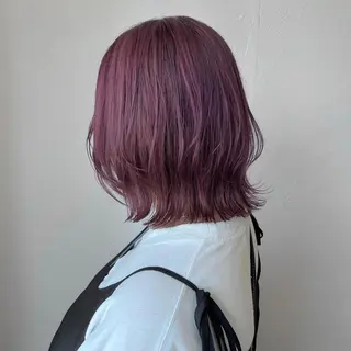 ミディアム カラー 伊藤ゆかり/髪質改善 /透明感カラーのヘアスタイル