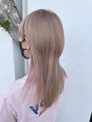 ロング AIRI🌸 ブリーチカラー🎀のヘアスタイル