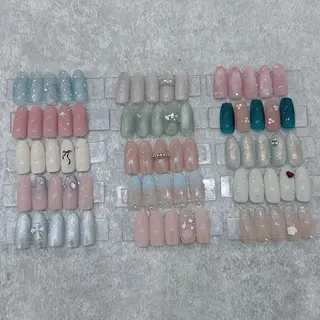 ネイル nail&eyelash Rine所属・新井場 日菜【Rine】のネイルデザイン