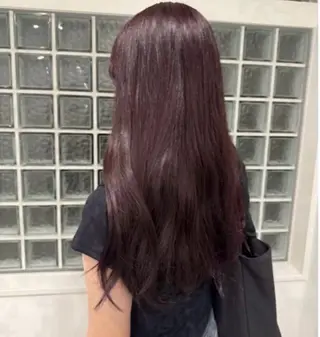 ロング miku/ラベンダー 透明感カラー🪻❤︎のヘアスタイル