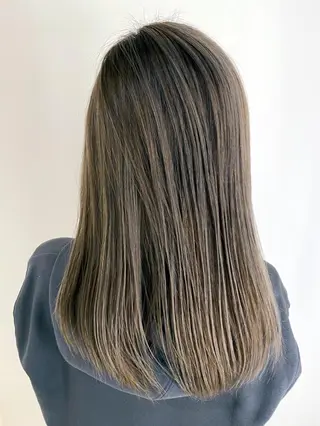 ミディアム 奥井 将希のヘアスタイル