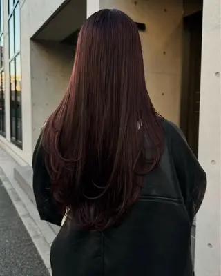 ロング カラー 似合わせhair /モガミユナ🎀のヘアスタイル