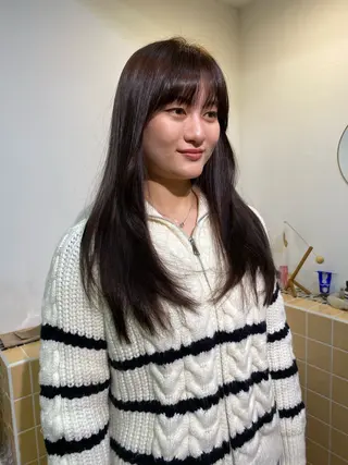 ロング カラー iroha/ n.w.h🎀のヘアスタイル