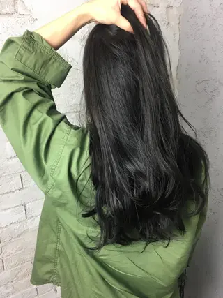 ロング カラー boutique misakiのヘアスタイル