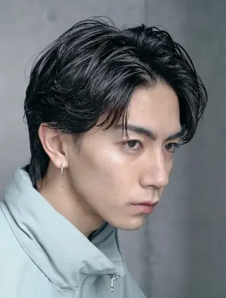 カラー パーマ メンズ 🌟中谷海里🌟 メンズパーマ/垢抜けのヘアスタイル