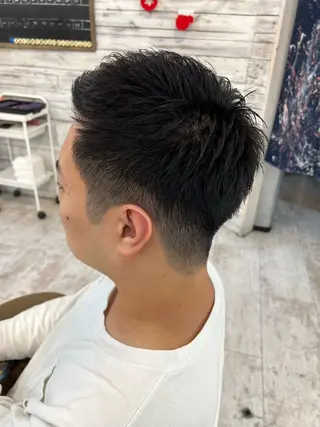 メンズ plaatje ハルトのヘアスタイル