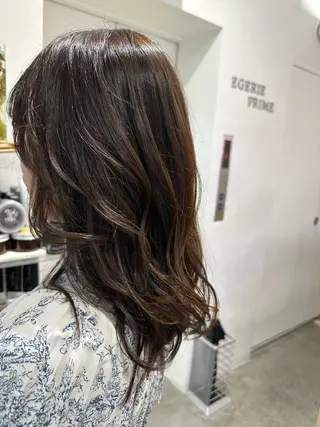 ロング 森 和輝のヘアスタイル