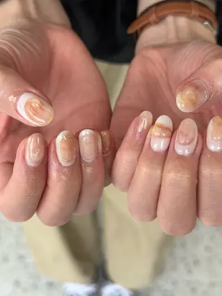 ショート 濱田 freep tactaのネイルデザイン