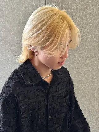 ミディアム カラー Niau太田店所属・藤田 輝一朗のヘアスタイル
