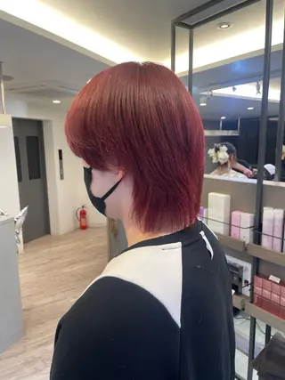 カラー ♡似合わせハイトーン ♡maiのヘアスタイル