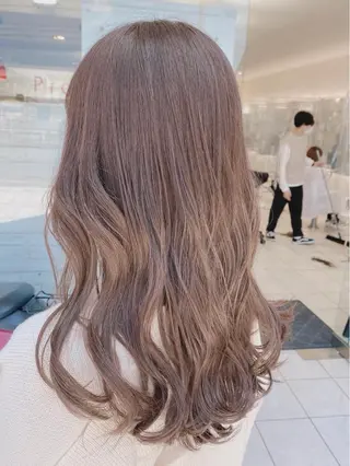 セミロング カラー 🪞髪質改善カラー× レイヤー河村真聖🪞のヘアスタイル