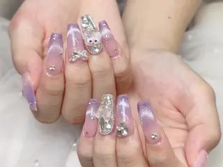 ネイル lucky nail 歌舞伎町のネイルデザイン