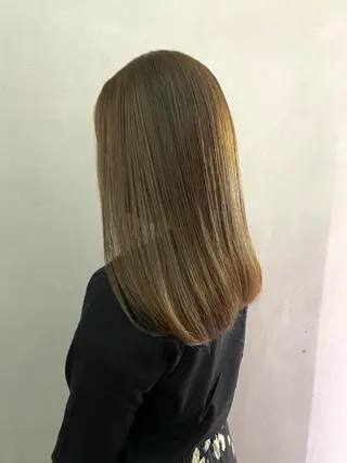 セミロング カラー とびまつ /ショート/脱白髪染のヘアスタイル