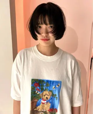 ショート 丹治 一輝ボブ/ショートのヘアスタイル