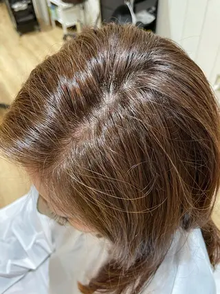 ロング ボブカット 佐々木 祐太のヘアスタイル