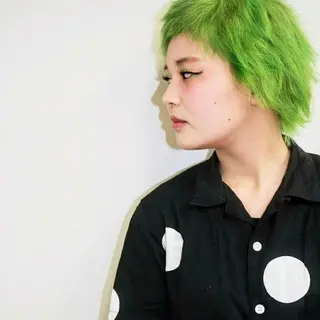 ショート カラー LIVE TOREA所属・ライブトレア YOSHIKIのヘアスタイル