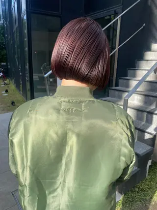 カラー qpula所属・qpula misuzuのヘアスタイル
