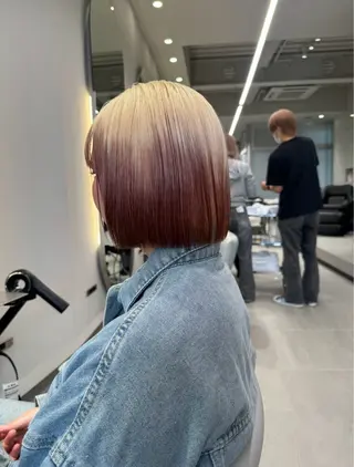 ショート カラー 🐈‍⬛🌙中野 紗知🌙🐈‍⬛のヘアスタイル