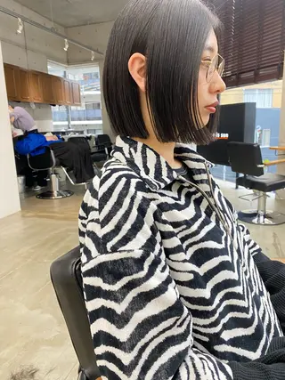 ミディアム ヘアアレンジ son hair HIROEのヘアスタイル