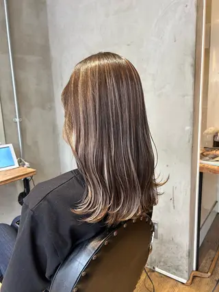 ロング カラー La fith hair cheval　熊本店所属・透明感カラー🧸🫧 WAKOのヘアスタイル