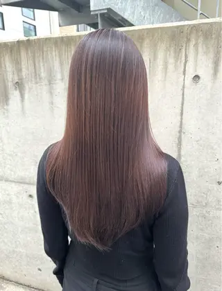 ロング カラー レイヤーカット /透明感カラー西田のヘアスタイル